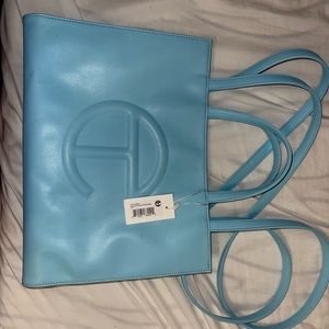 TELFAR POOL BLUE MEDIUM BAG